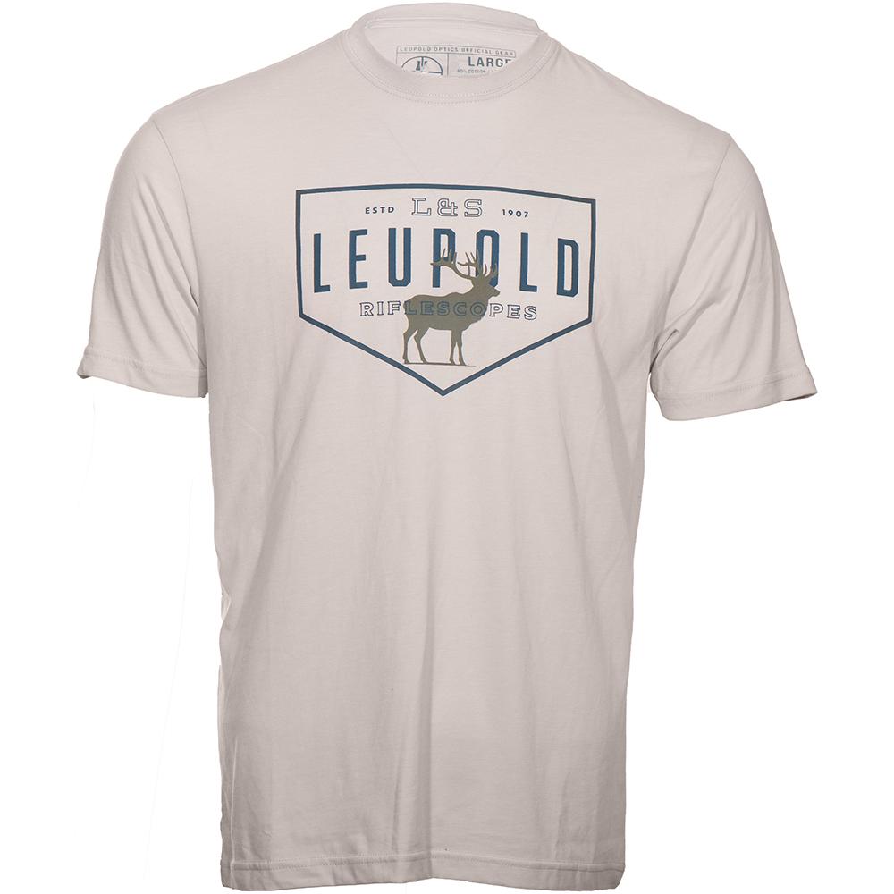 Leupold Bull Elk Short Sleeve Shirt Sand L
