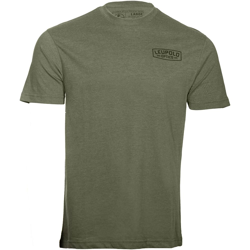 Leupold Badge Short Sleeve Shirt Light Olive 2XL