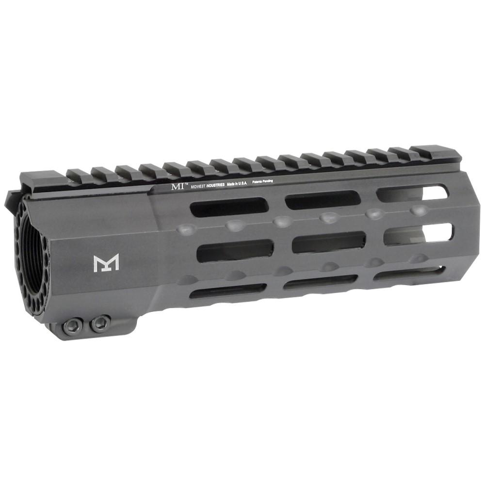 Midwest Industries Suppressor Series 1-Piece Free Float Handguard M-LOK 7.25" Black