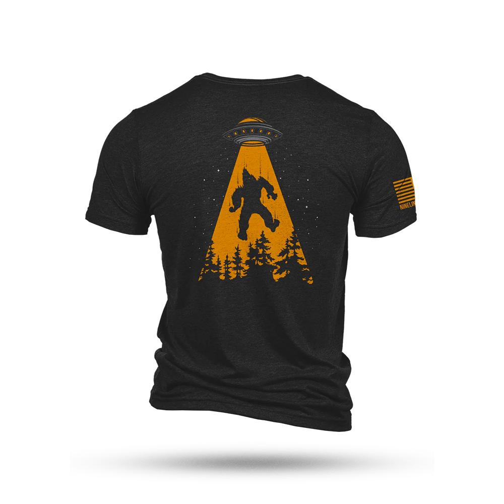 Nine Line UFO Squatch Triblend T-Shirt Black L