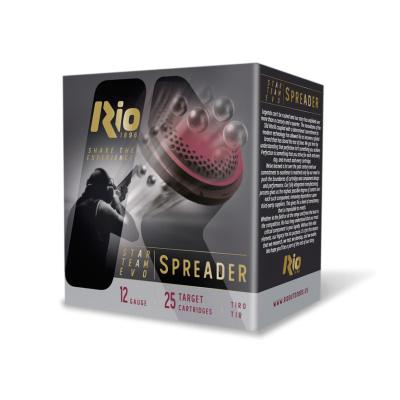 Rio Star Team Evo Spreader High Velocity Shotshells 12ga 2-3/4" 1-1/8oz 1250 fps #7.5 25/ct