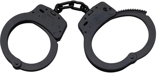 Smith & Wesson M100 Handcuffs - Hinged Blue Standard