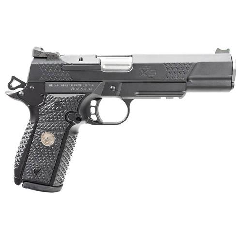 Wilson Combat EDC X9 2.0 Handgun 9mm Luger 15rd Magazine(2) 5" Barrel Lightrail Armor-Tuff Slide Anodize Frame