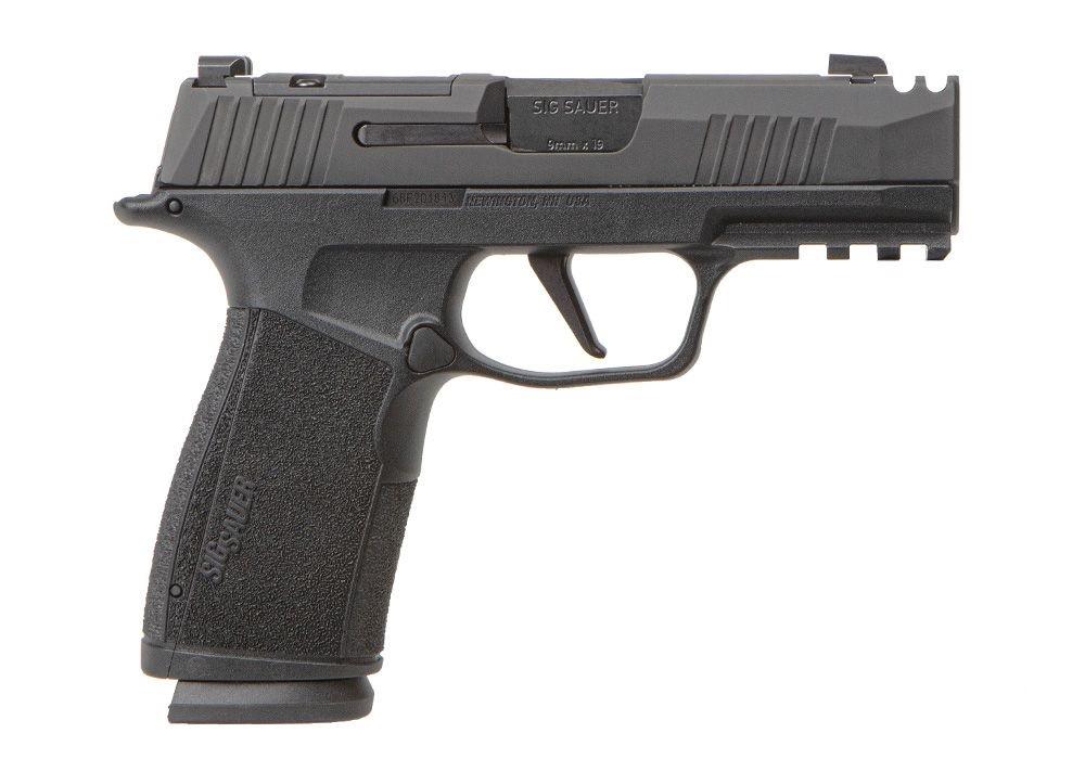 P365 9MM 3.7IN BLK X-RAY 3 MOD POLY GRIP (2)10RD OR COMP