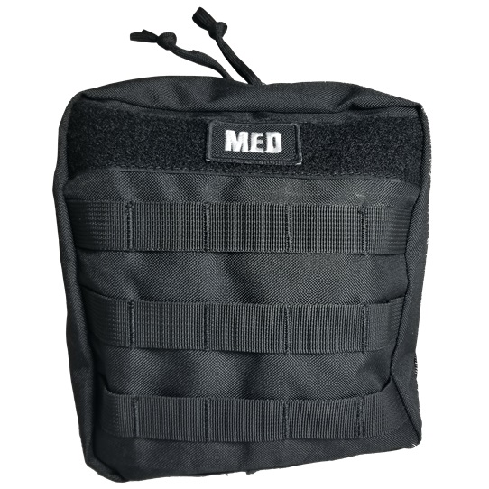 Elite First Aid GP Individual First Aid Kit (IFAK) - Black