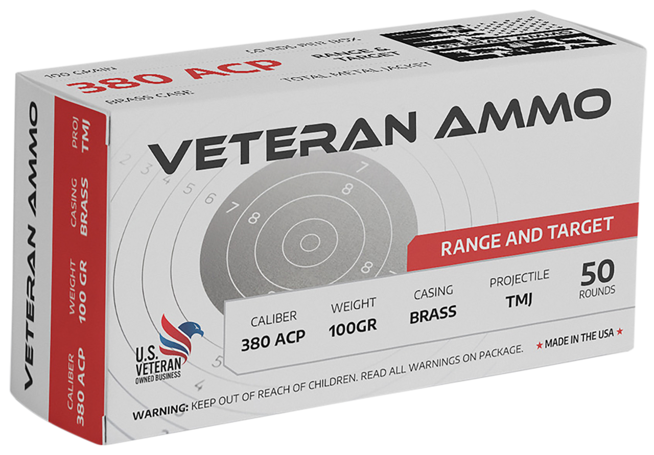 HYPERION VETERAN 380ACP 100GR FMJ 50RD/BX 20BX/CS