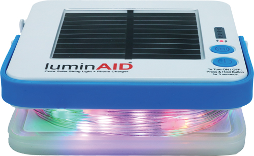 ARB LUMINAID SOLAR STRING - COLOR LIGHT WITH PHONE CHARGER