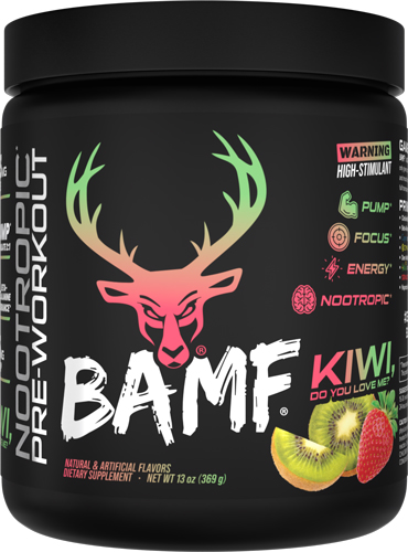 BUCKED UP PRE-WORKOUT BAMF - KIWI DO YOU LOVE ME 30SERVING