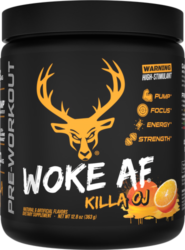 BUCKED UP PRE-WORKOUT WOKE AF - KILLA OJ 30 SERVINGS