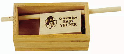 QUAKER BOY TURKEY CALL PUSH - BUTTON EASY YELPER