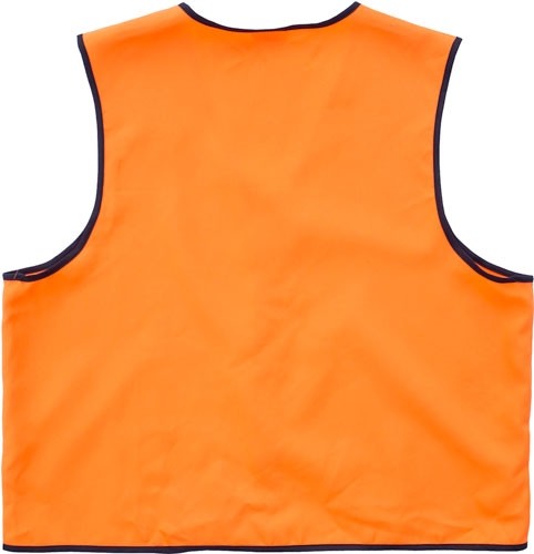 ALLEN DELUXE HUNTING VEST - ORANGE LARGE 2 FRONT POCKETS - Image 2