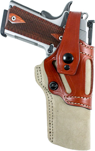 DESANTIS WILD HOG HOLSTER LTHR - AMBIDEXTROUS 1911'S 5" NATURAL