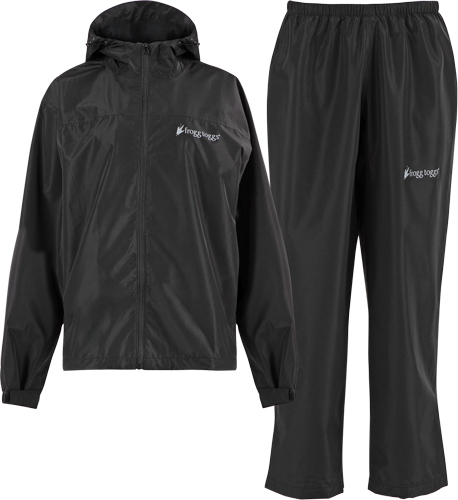 FROGG TOGGS MEN'S VAPOR RAIN - SUIT BLACK XL/2X