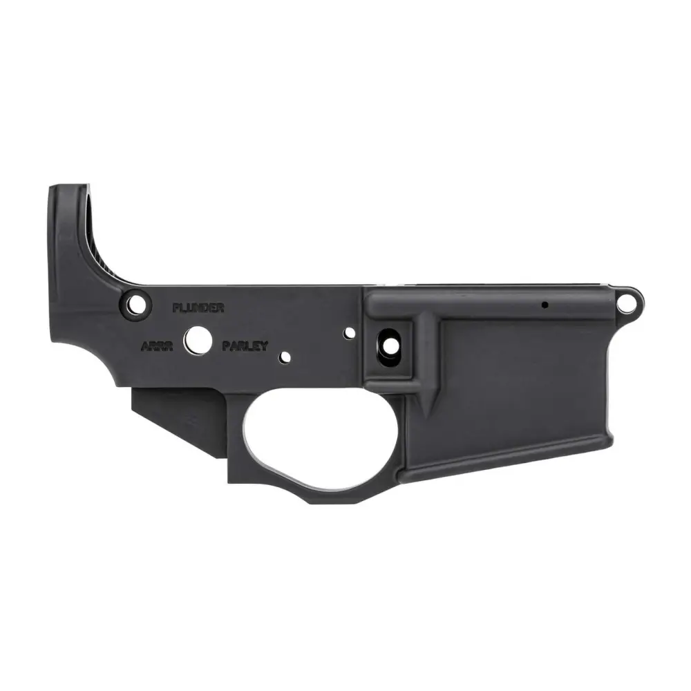 SPIKES TACTICAL STRIPPED LOWER RECEIVER CALICO JACK LOGO, MULTI CAL