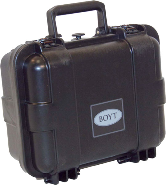 BOYT H11 SINGLE HANDGUN HARD - CASE 11" FOAM INTERIOR BLACK