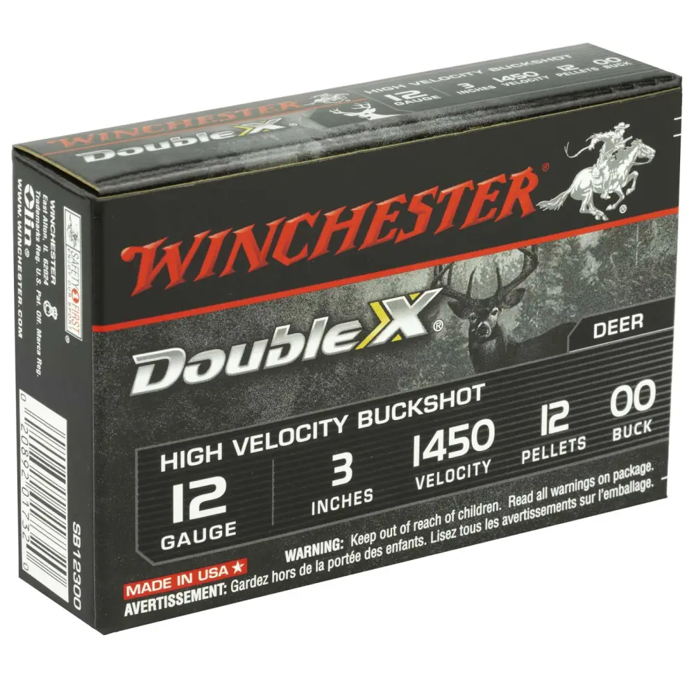 12GA 12 PELLETS #00 BUCK 3"