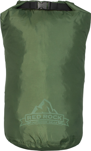 RED ROCK ROLL TOP DRY BAG - 13 LITER WATERPROOF BLACK