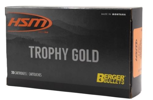 HSM 7MM PRC 168GR BERGER - MATCH HUNTING VLD 20RD 10BX/CS