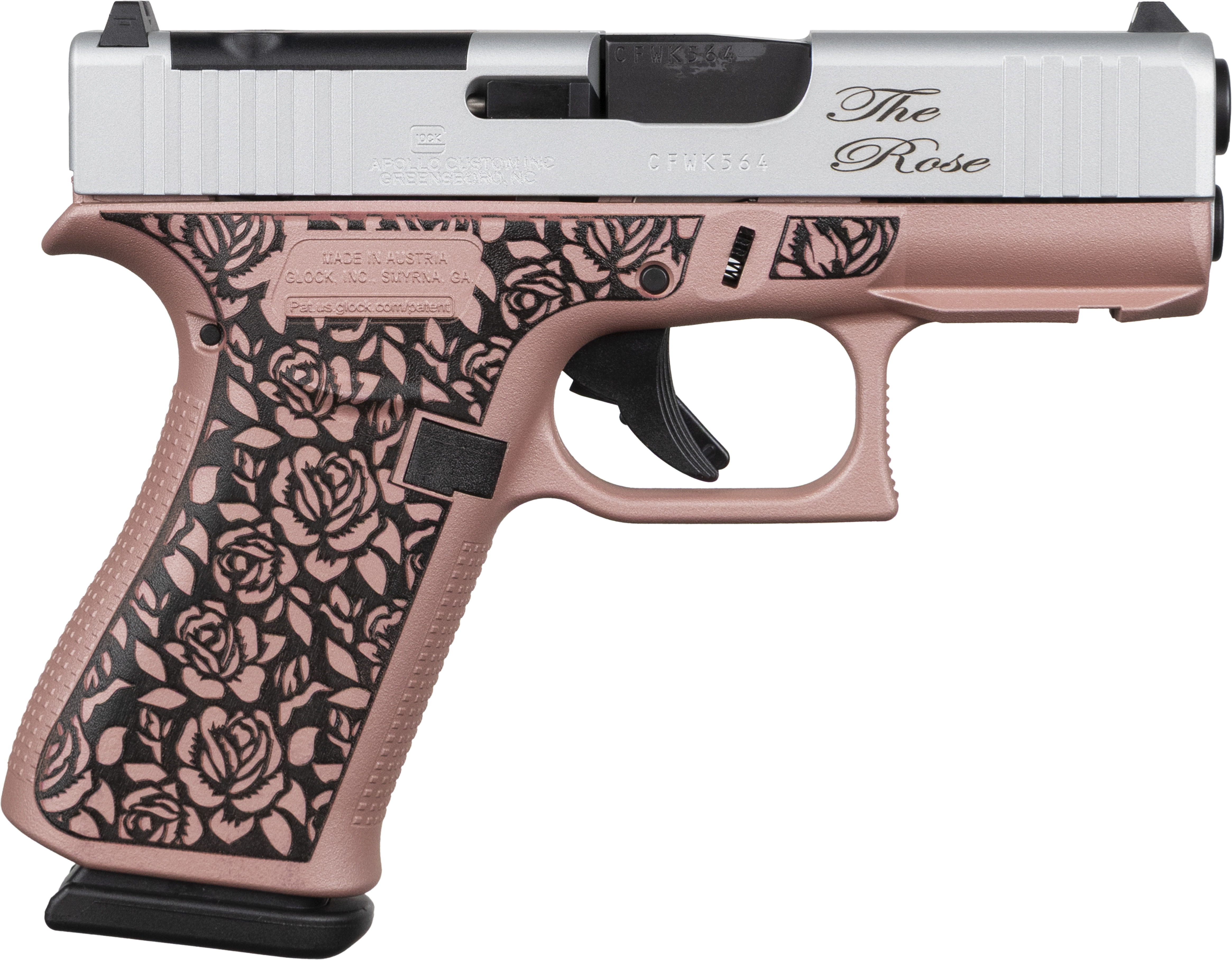 GLK 43XMOS 9MM 10R ROSE RG SA