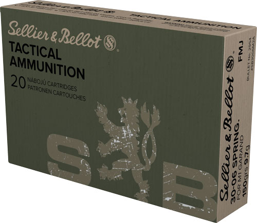S&B 30-06 150GR FMJ 20RD - 20BX/CS