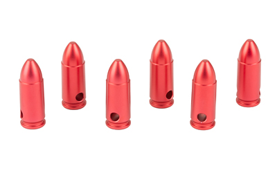 B/C DURA CAP TRAINING 9MM 6PK RED