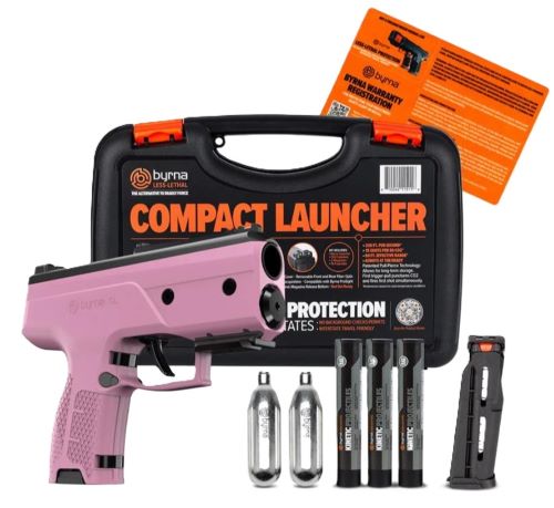 BYRNA CL UNIVERSAL KIT PINK - W/2 MAGS & PROJECTILES 61 CAL