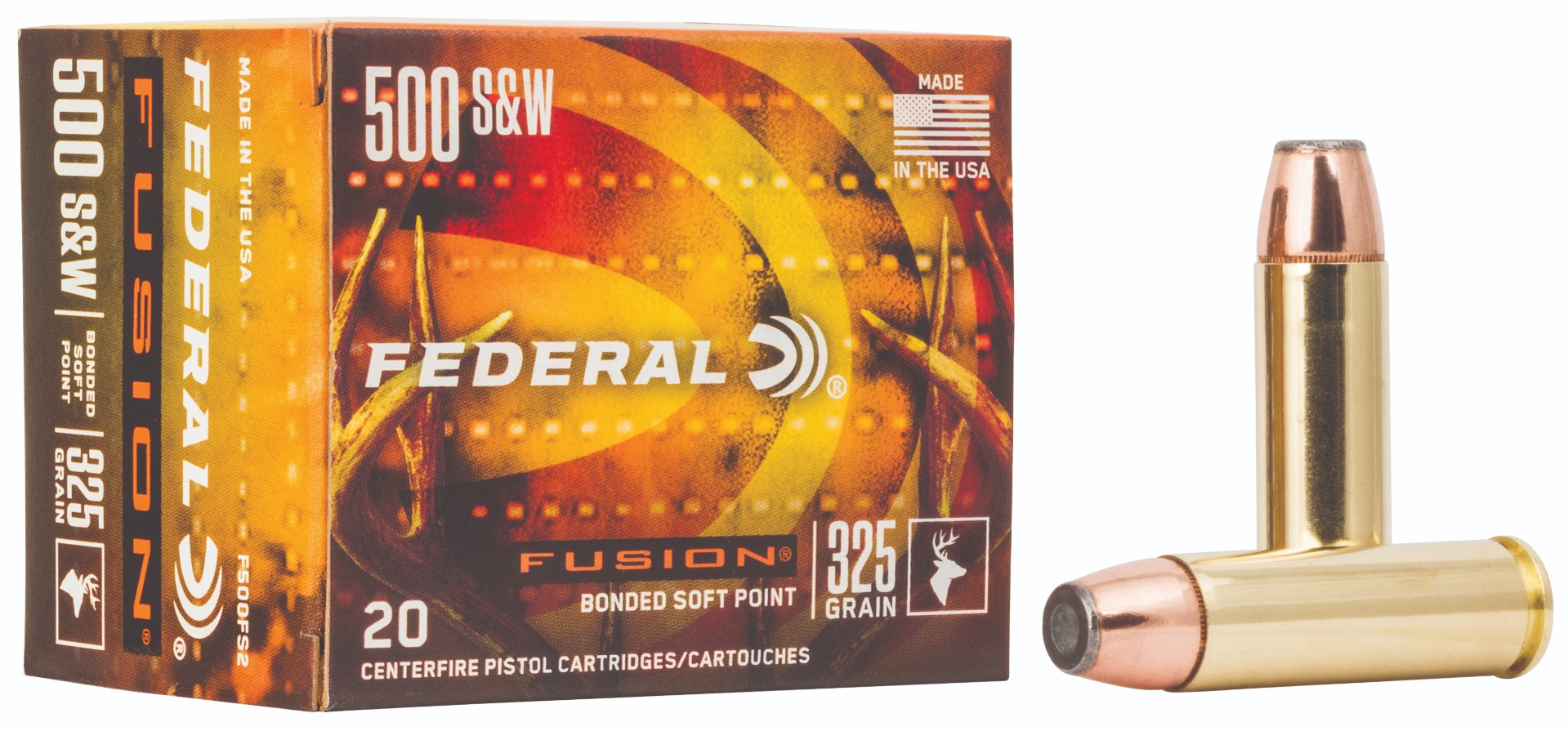 FDR 500SW 325GR FUSION 20RD