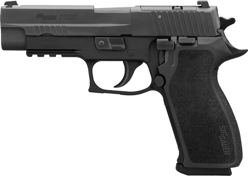 SIG P220 ELITE 45ACP 4.4" - SIGLITE (2)8RD E2 GRIP BLACK