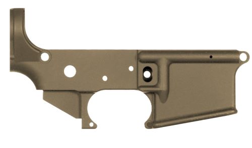 CMMG LOWER RECEIVER ASSEMBLY - MK4/AR15 COYOTE TAN