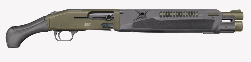 MOSSBERG 990 SPX AFTERSHOCK - 12GA 3" 14.75" 6RD OD GREEN