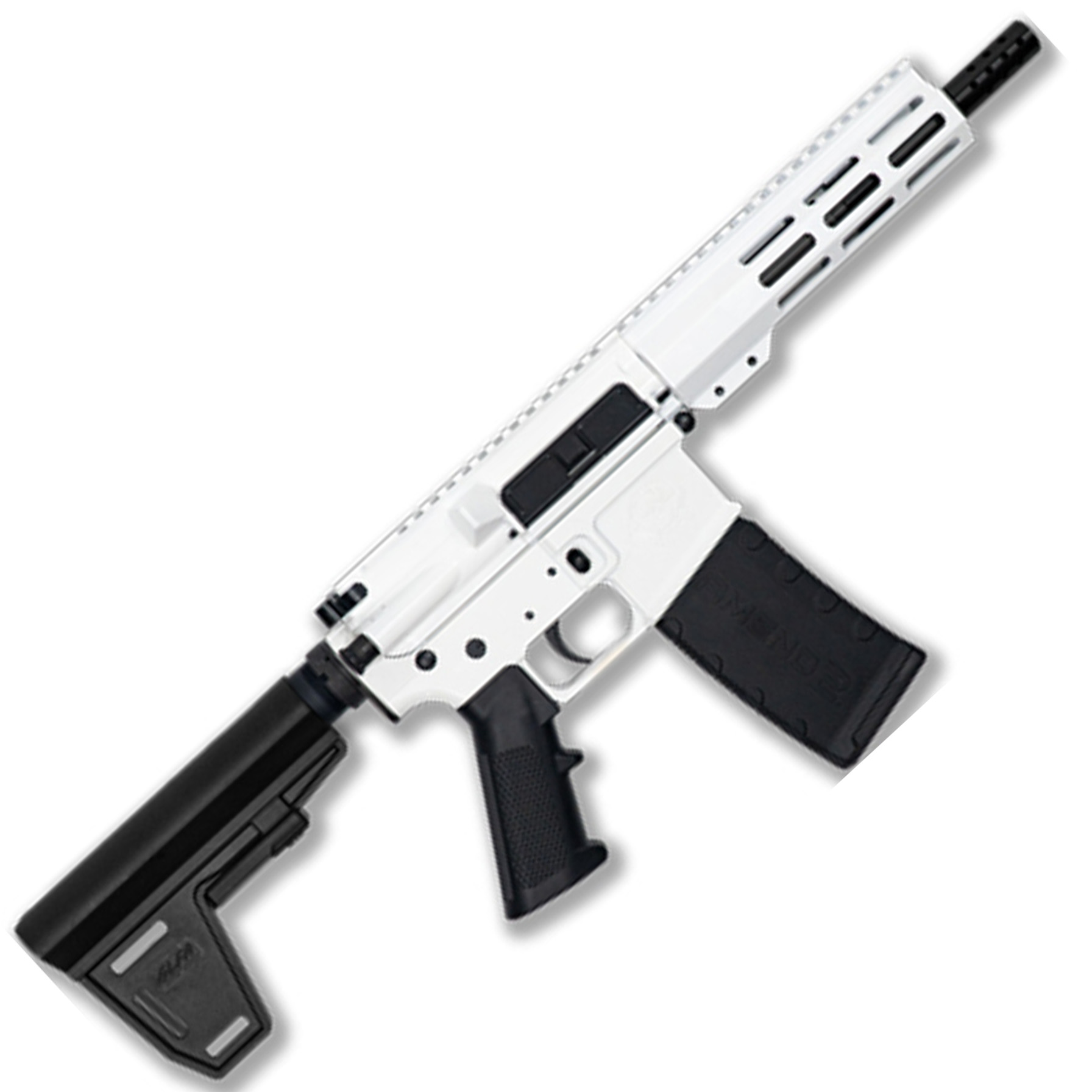 223WYLDE PSTL W/BRC 30RD WHT