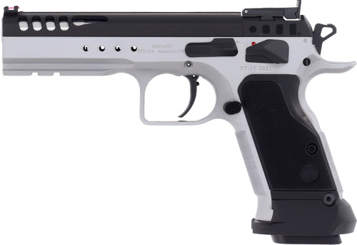 TANFOGLIO LIMITED MASTER 9MM - 4.75" 17RND CHROME/BLUED