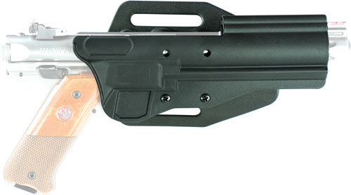 TACSOL HOLSTER HIGH RIDE BLACK - FOR RUGER 22/45 AND MK SERIES