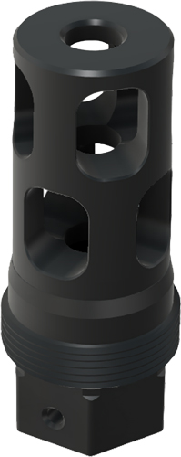 COMSTOCK MUZZLE BRAKE FULL - SIZE 1/2-28 22 CAL