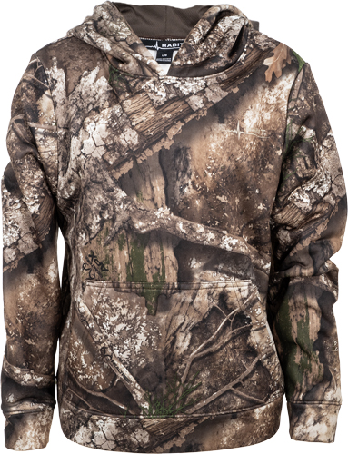 HABIT PERFORMANCE YOUTH HOODIE - REALTREE APX LARGE
