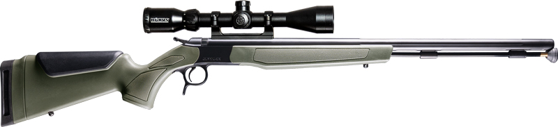 CVA OPTIMA 50 CAL 26" W/3-9X40 - BLACK/GREEN