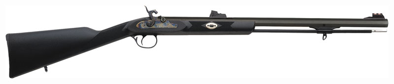 TRADITIONS DEERHUNTER RIFLE - 50 CAL PERCUSSION BLUE/SYNTH