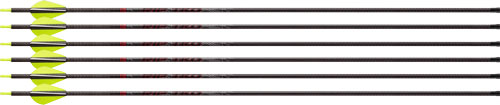 VICTORY ARCHERY RIP TKO SPORT - 350 ARROW FLETCHED 6PK