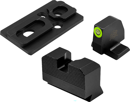 XS MINIMALIST TRITIUM SIGHT & - OPTIC PLATE ACRO S&W M&P
