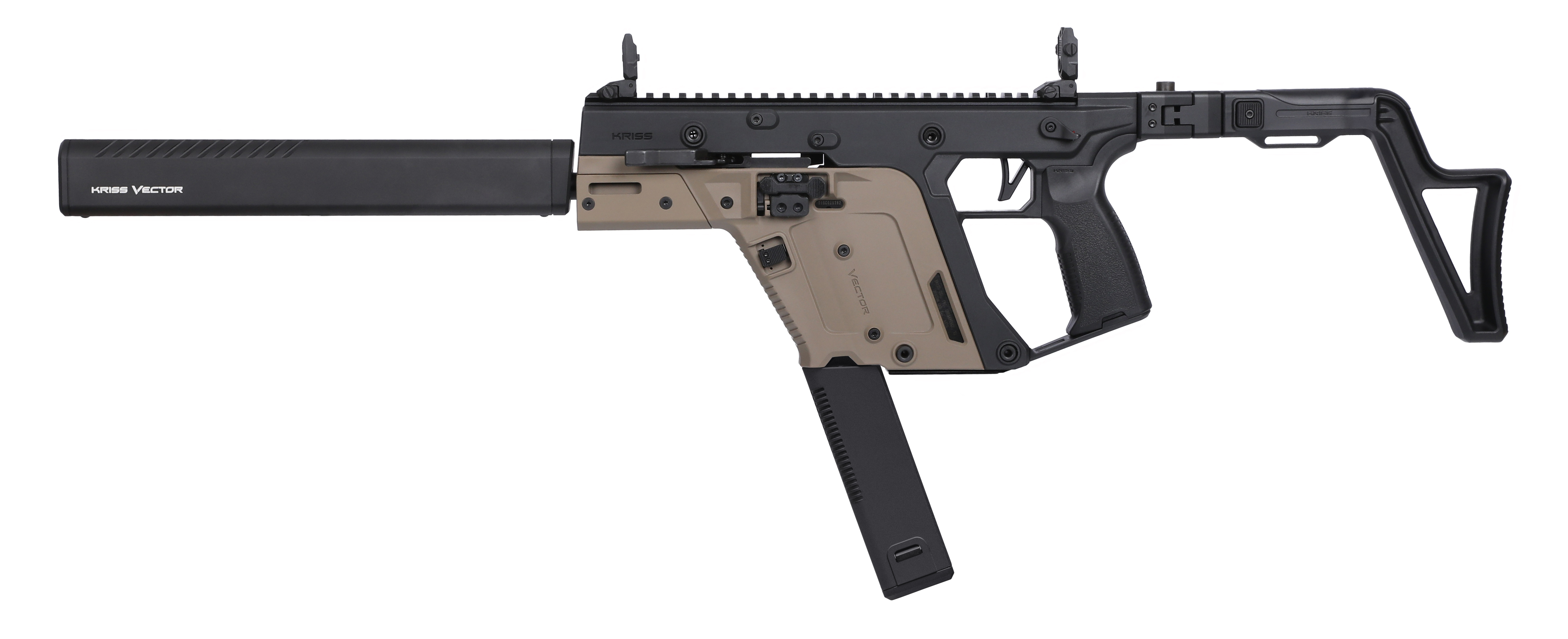 KRISS USA VECTOR CRB G3 45ACP BK/FDE 16"
