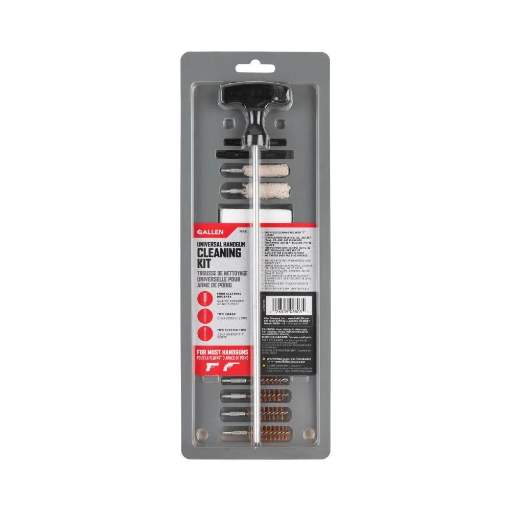 Allen Universal Handgun Cleaning Kit .22 to .45 Cal 10" Rod