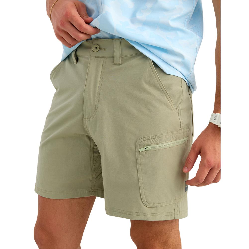 Huk Next Level 7" Shorts Seagrass S