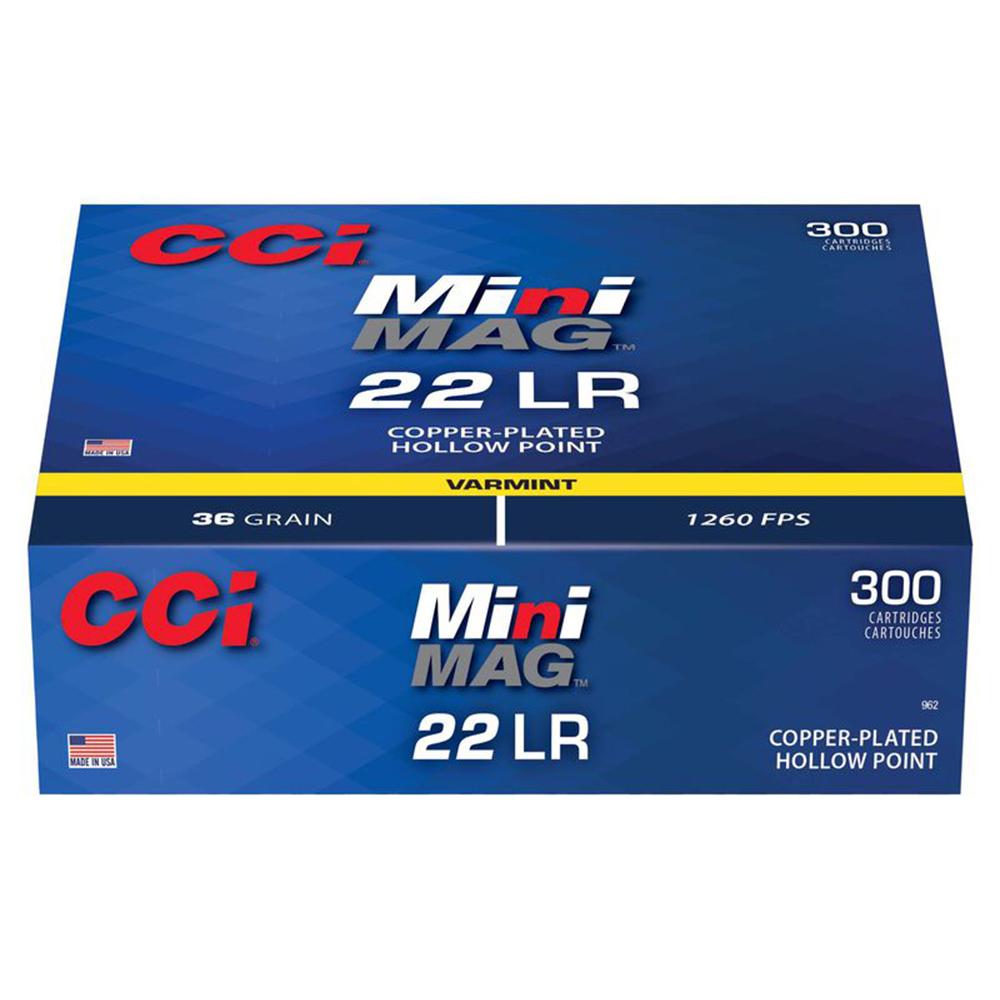CCI Signature Mini-Mag .22 LR Signature Mini-Mag 36 gr CPHP 300/rd