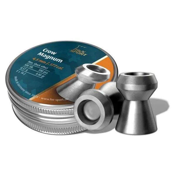 Hatsan H&N Crow Magnum Pellets 1.77 500/ct