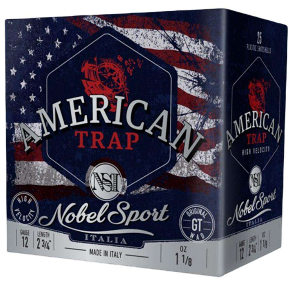 Noble NSI Target Nobel Speed Shotshell 12 ga 2-3/4" 1-1/8 oz 1300 fps #8 25/ct