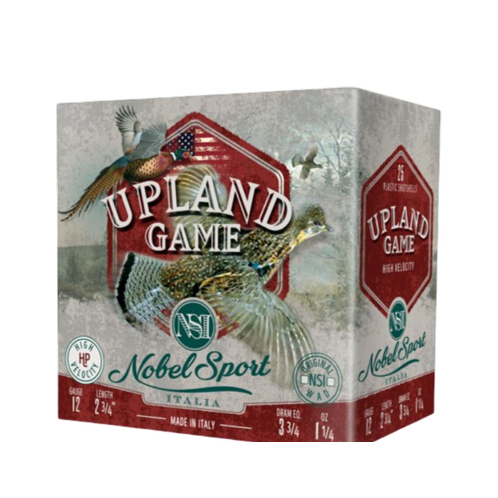 Nobel Sport Upland Game Shotshells 12 ga 2-3/4" 1-1/4 oz 1330 fps #6 25/ct
