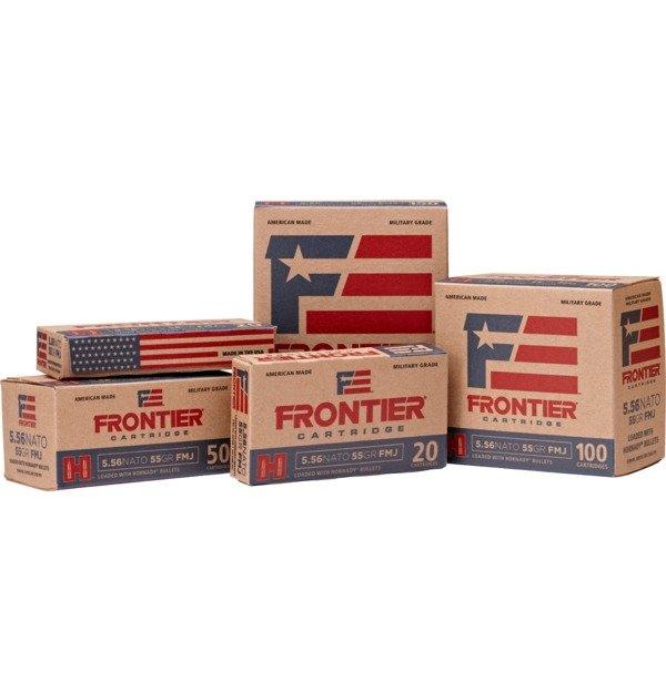 Hornady Frontier NATO Rifle Ammunition 5.56mm 62 gr FMJ  20/ct