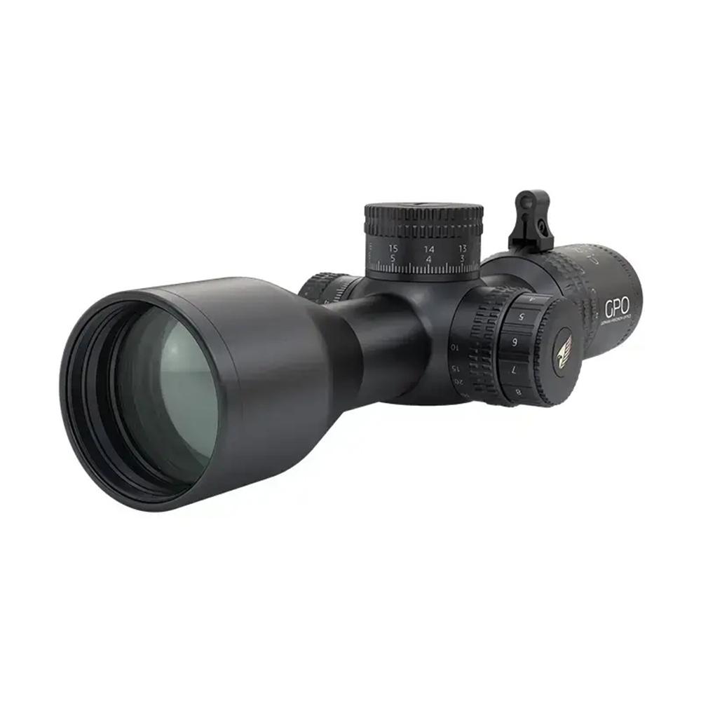 German Precision Optics Centuri Super Compact Rifle Scope 4-16x44 30mm FFP HSi-CQB Illum Black