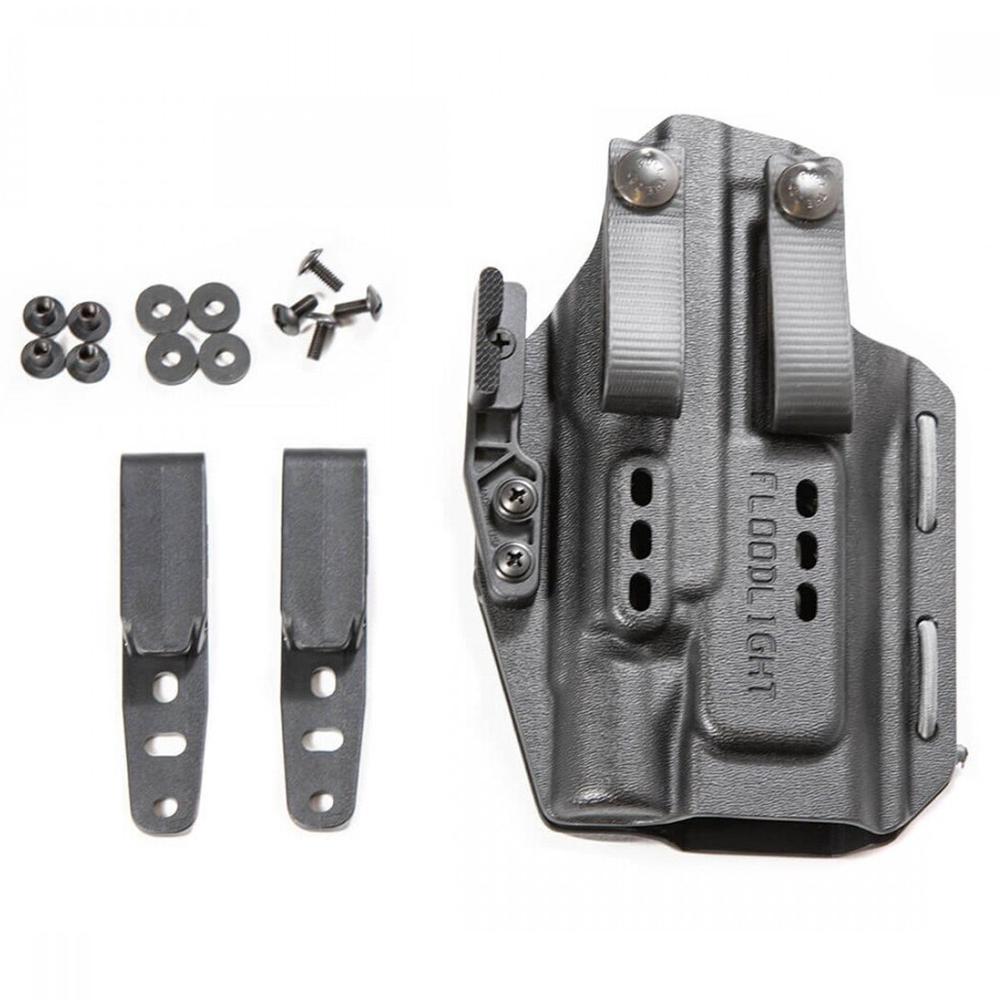 Henry Holsters Floodlight IWB Holster for Semi Autos with TLR-1 Charcoal Gray Ambi