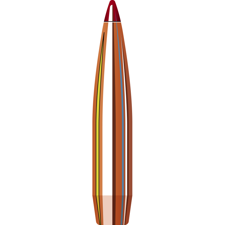 Hornady ELD Match Bullets with Heat Shield .25 cal .257" 134 gr ELD MATCH (1-7/5) 100/ct